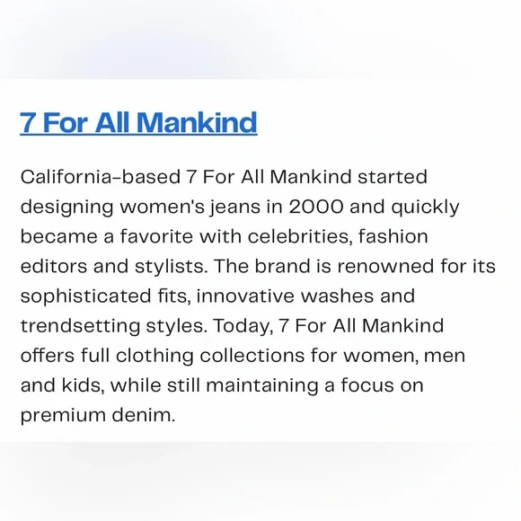 7 For All Mankind Gwenevere Skinny Ankle Jeans - Picture 13 of 14